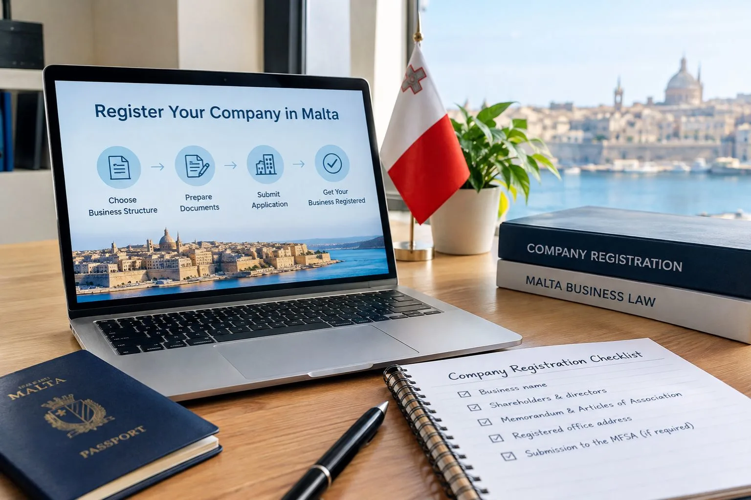 How to Register a Company in Malta: Step-by-Step Guide (2026)
