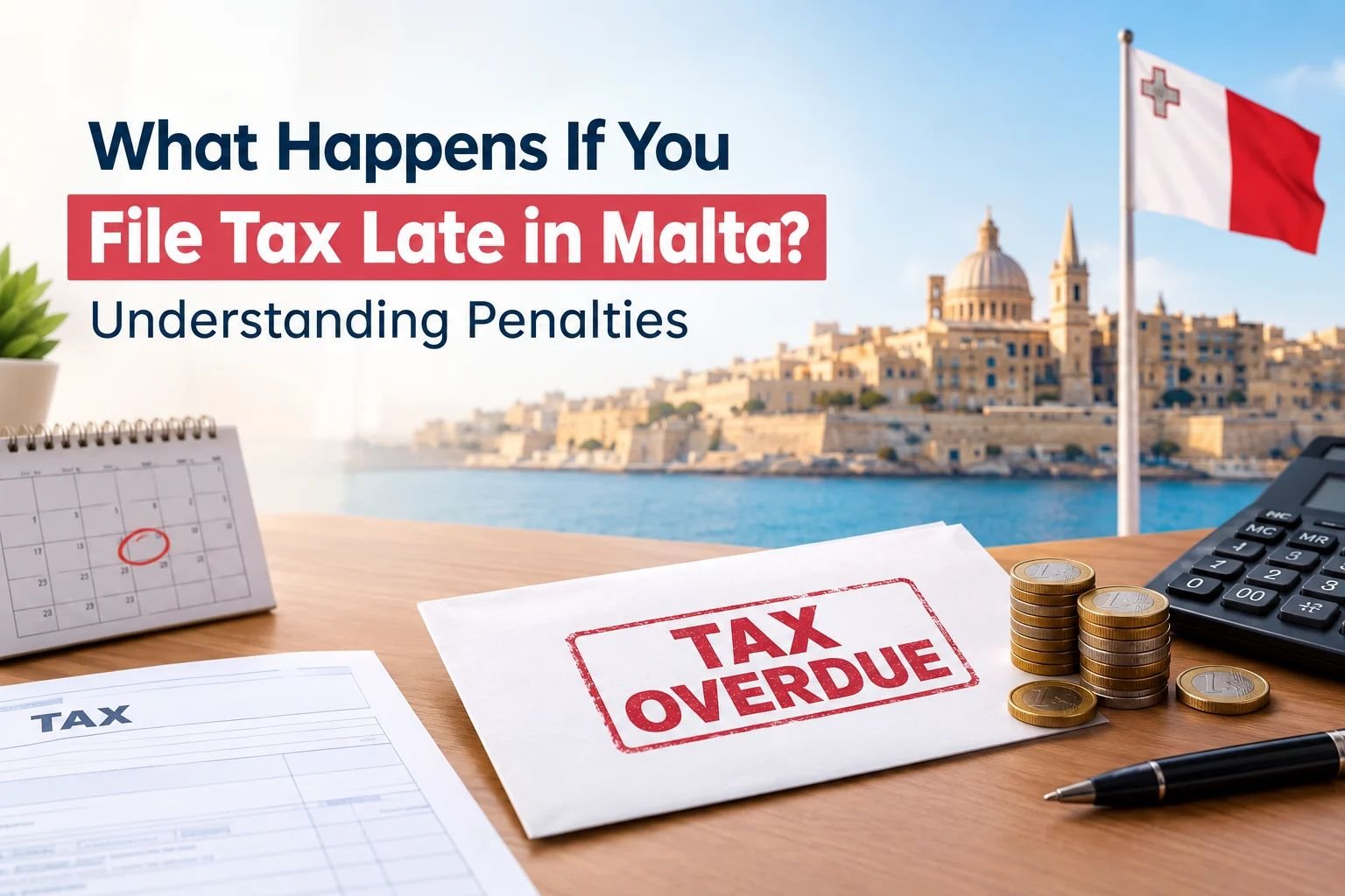 What Happens If You File Tax Late in Malta? Understanding Penalties