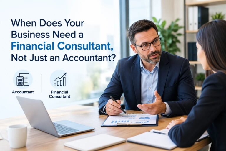 When Does Your Business Need a Financial Consultant, Not Just an Accountant?