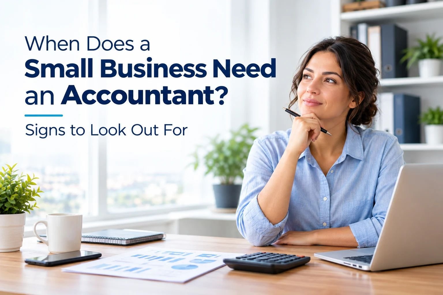 When Does a Small Business Need an Accountant? Signs to Look Out For
